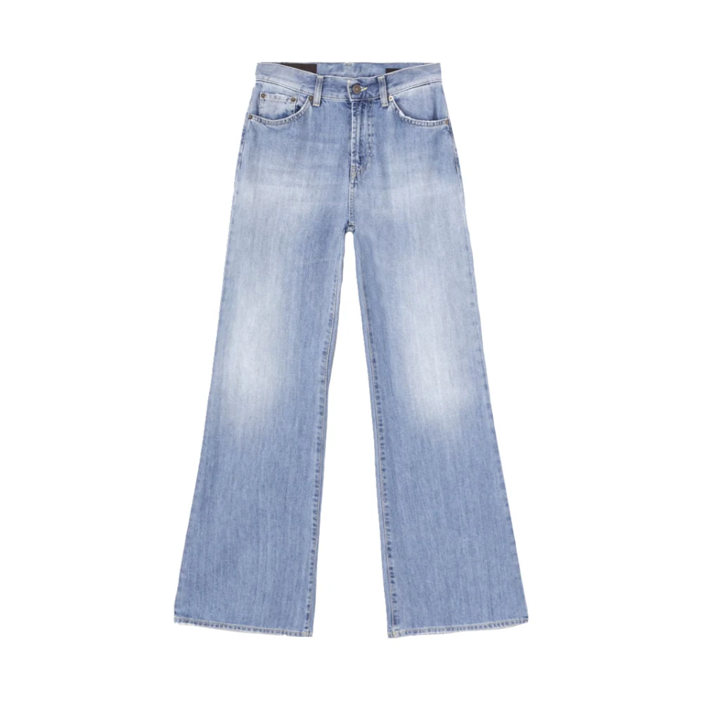 Dondup Stijlvolle en comfortabele flared jeans Blue Dames