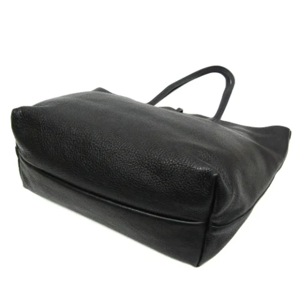 Salvatore Ferragamo Pre-owned Leather totes Black Dames