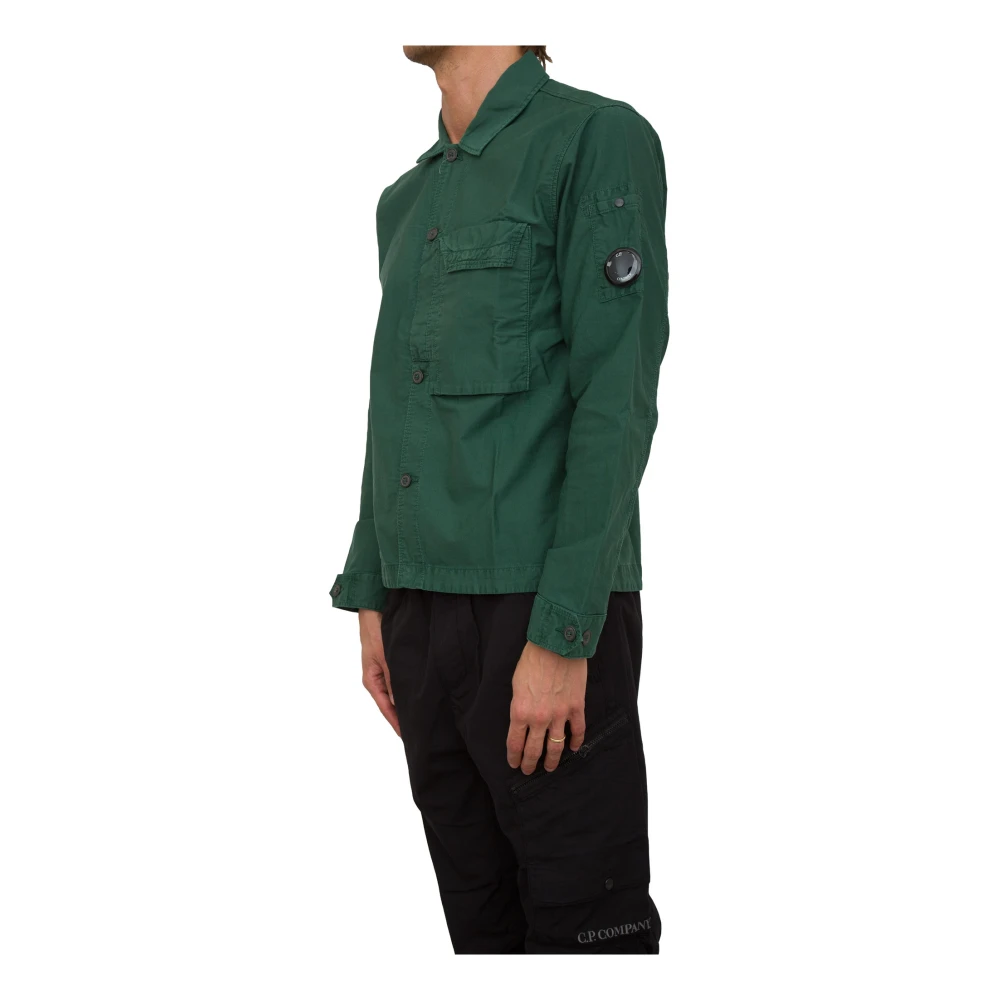 C.P. Company Stijlvolle Shirt voor Mannen Green Heren