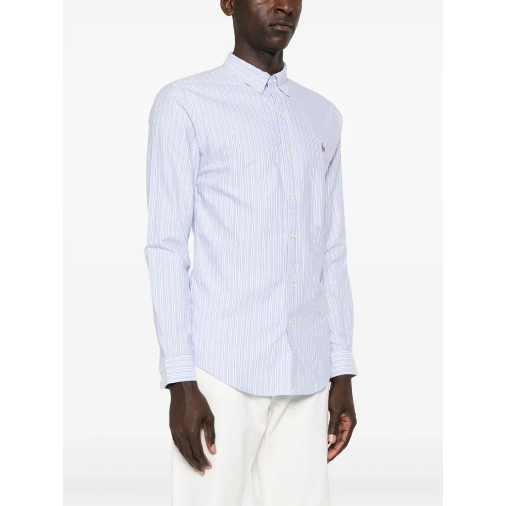 Polo Ralph Lauren Heldere Blauwe Stijlvolle Herenshirts Blue Heren