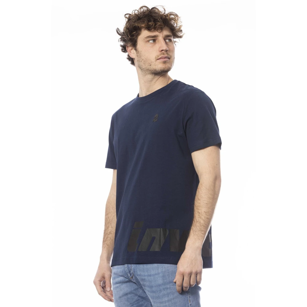 Invicta Korte mouw ronde hals T-shirt Blue Heren