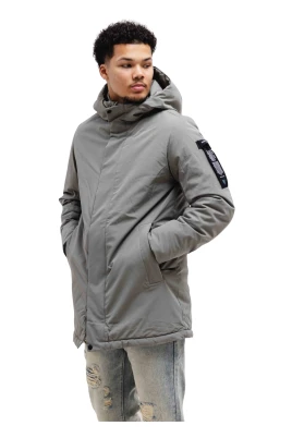 Grön Parka Vinterjacka Herr