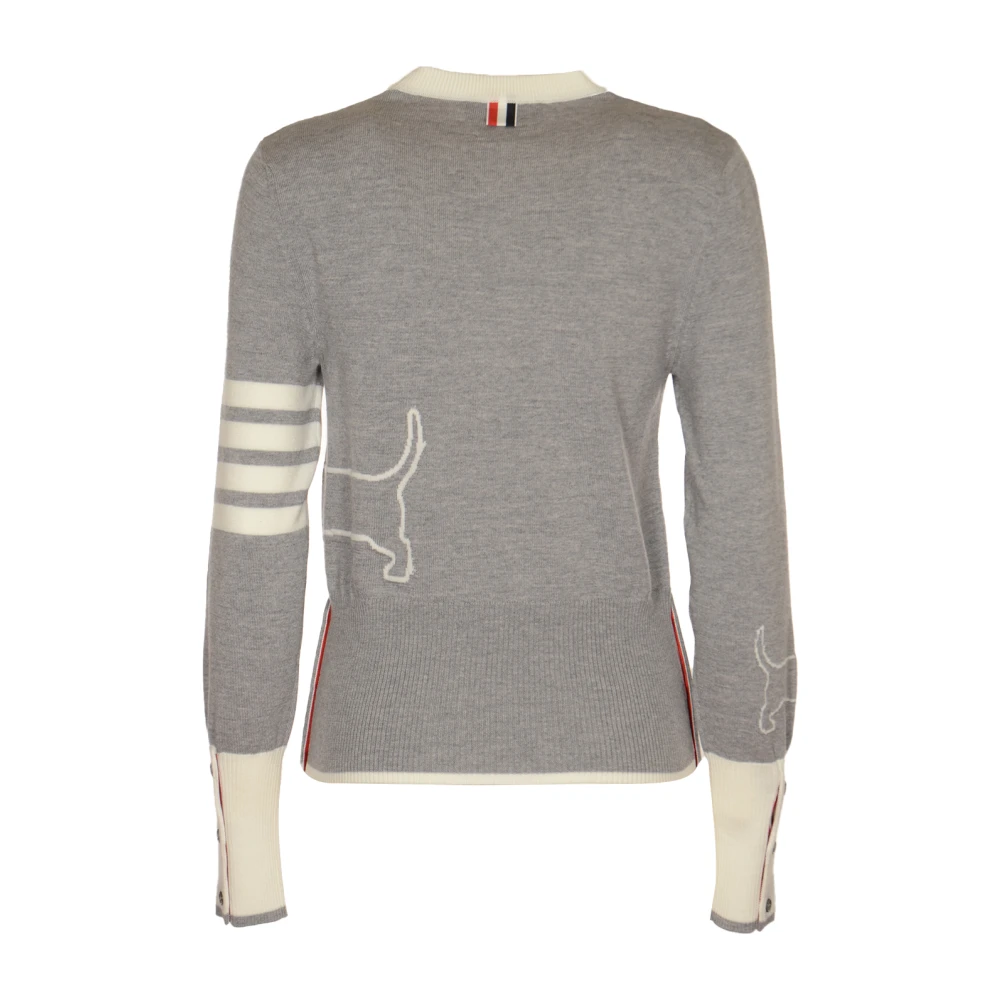 Thom Browne Stijlvolle Sweater Gray Dames