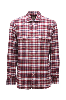 Slim Flanellskjorta
