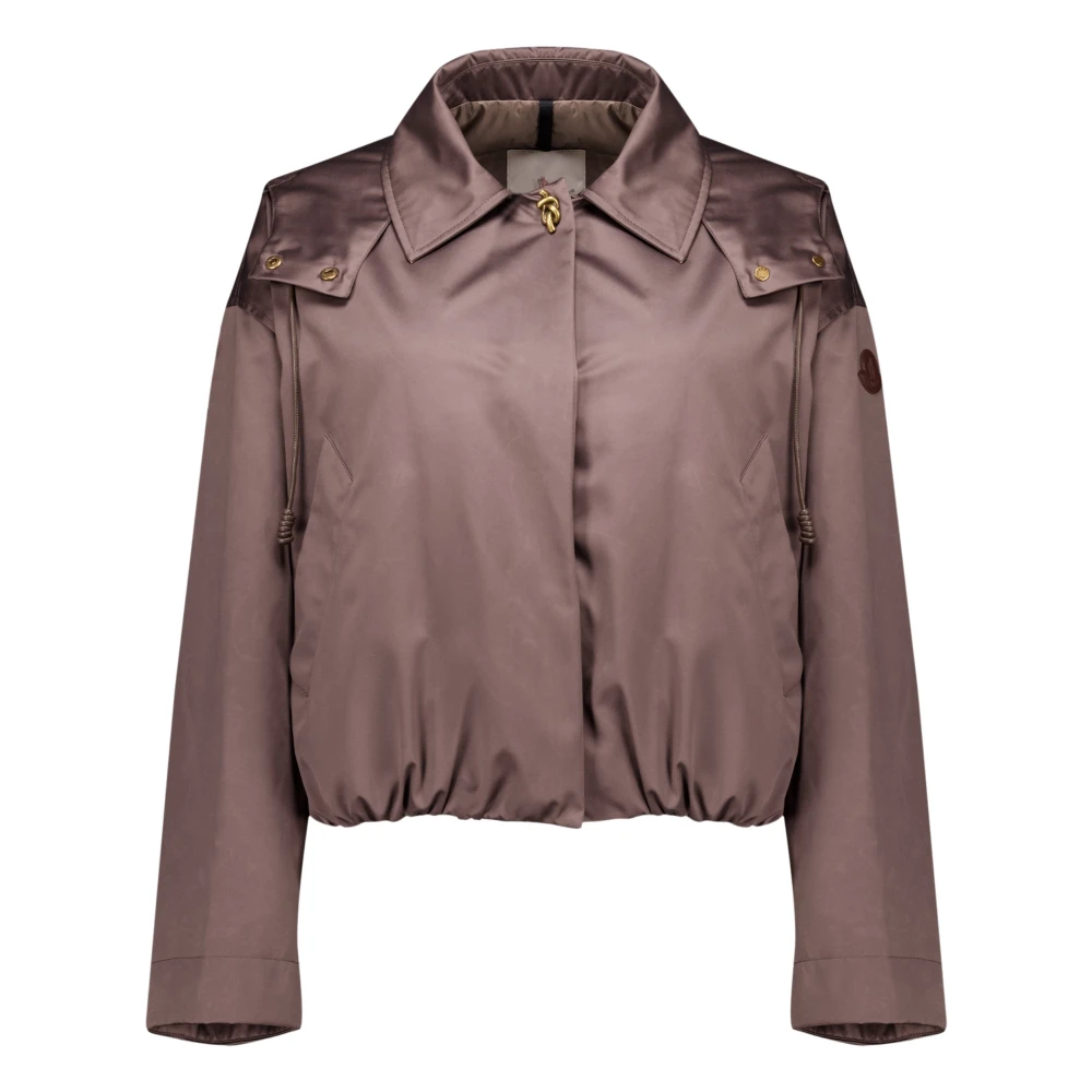 Moncler Light Jackets - Female - Light Jackets - Brown - S - Jackets