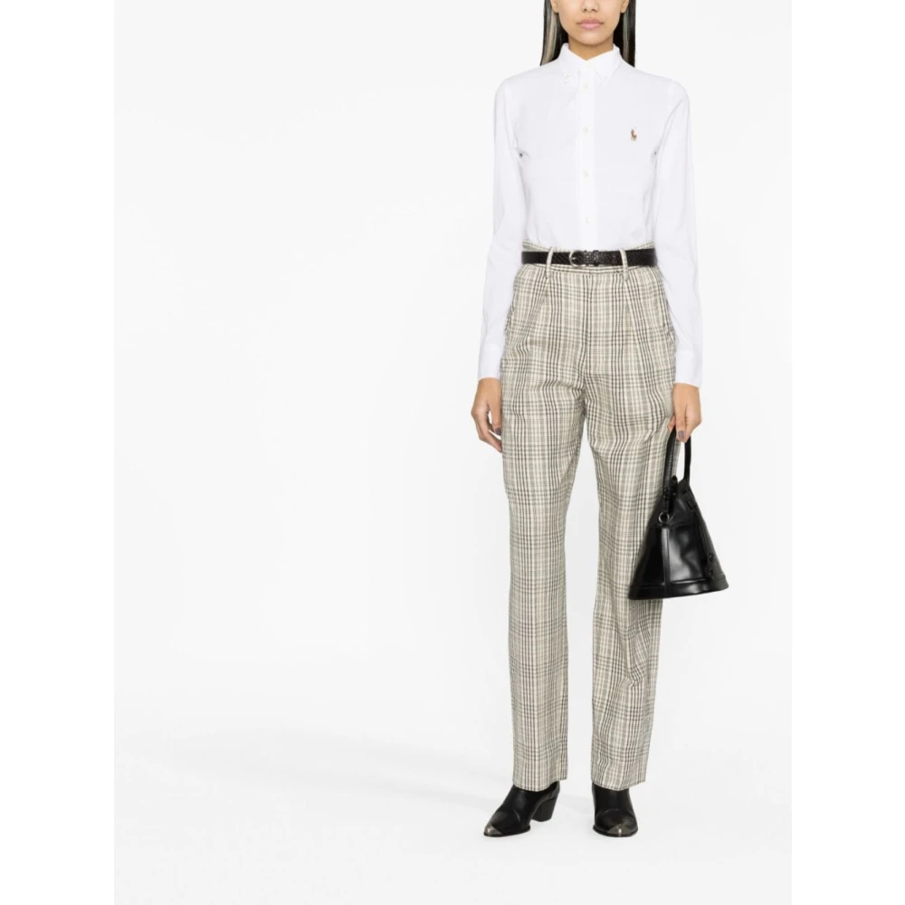Polo Ralph Lauren Witte Overhemd White Dames
