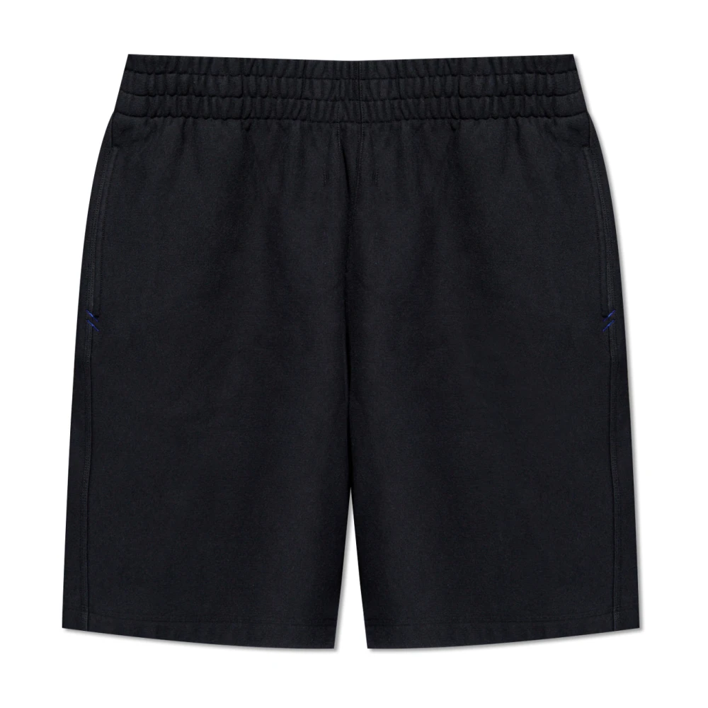 Burberry Katoenen shorts Black Heren