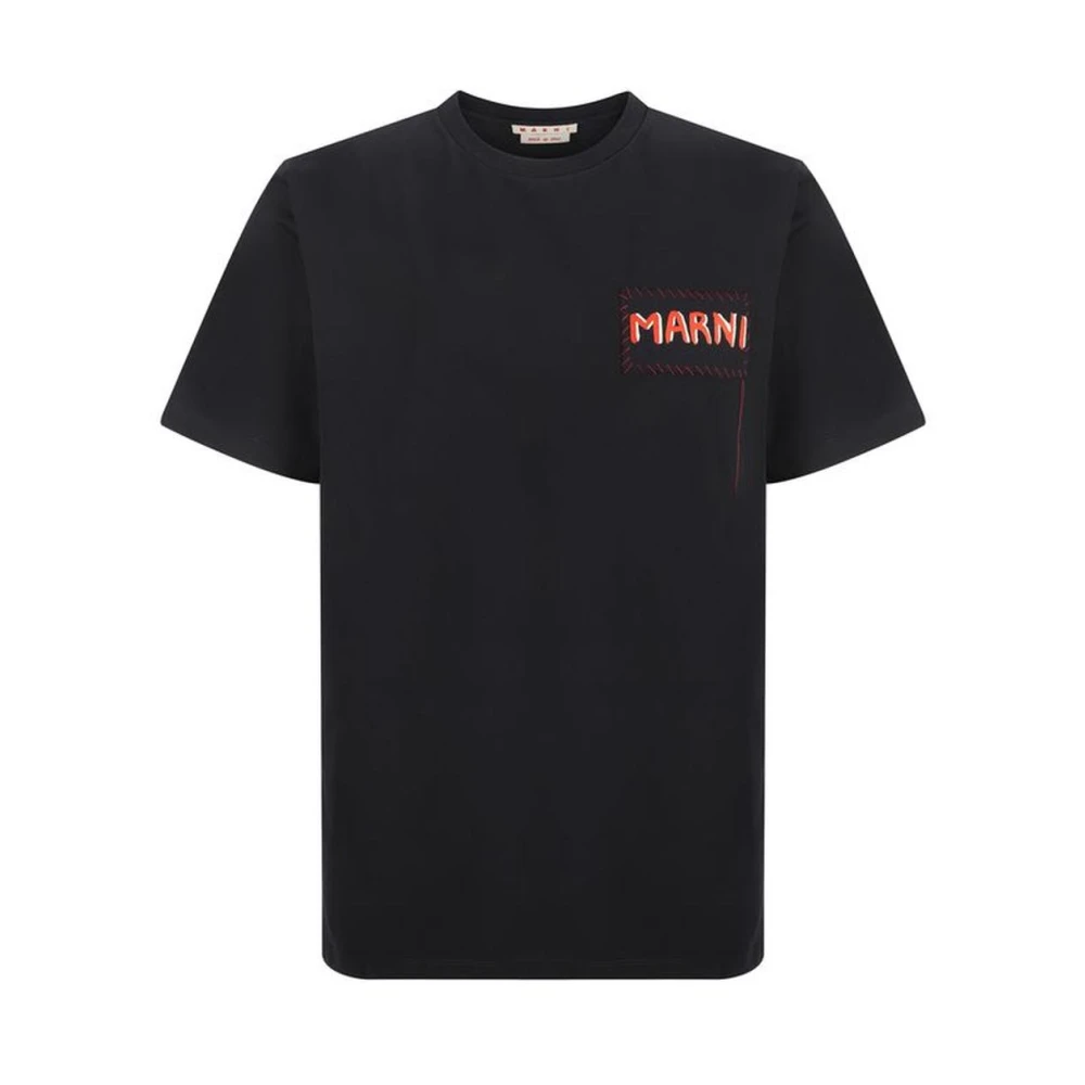 Marni - Tops > T-Shirts - Black - Marni - Modalova