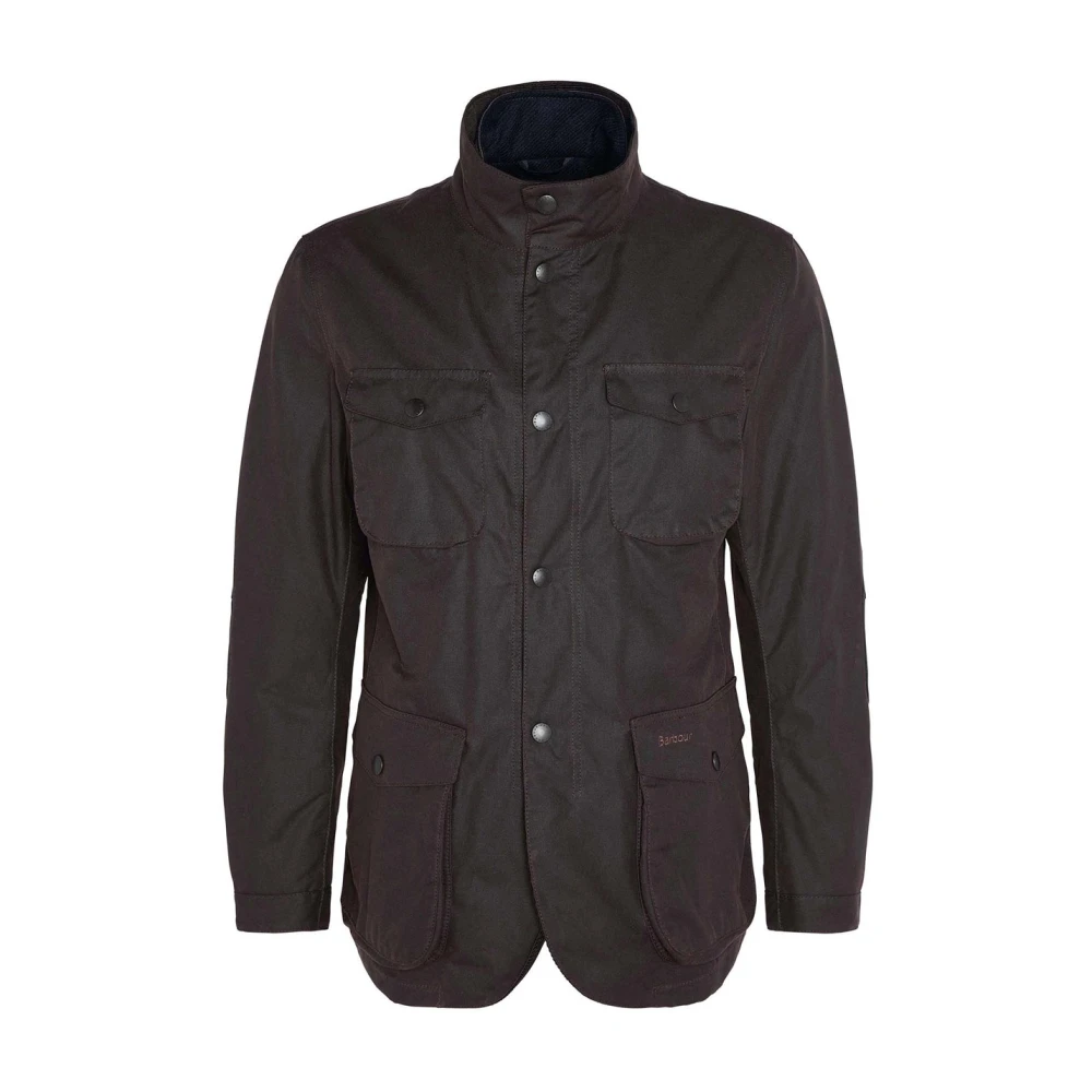 Barbour Klassieke Tartan Heren Gewaxte Jas Brown Heren