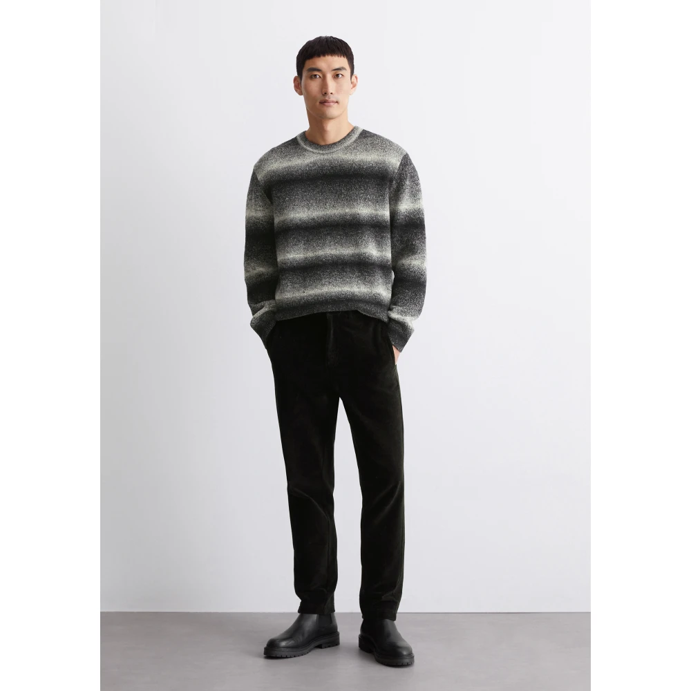 Marc O'Polo Sweater regular Black Heren