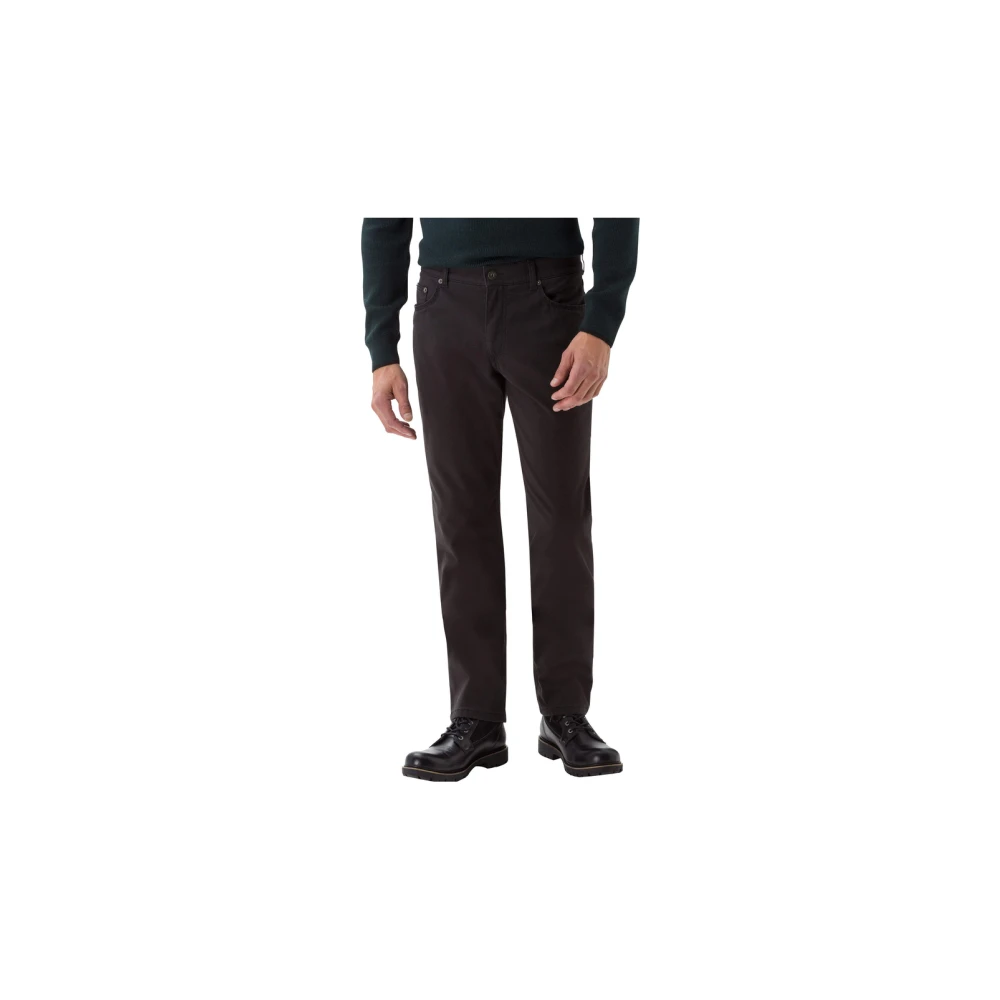 BRAX Cooper FA Stijl Broeken en Shorts Black Heren
