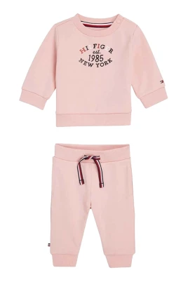Oval Monotype Logo Sweat Set