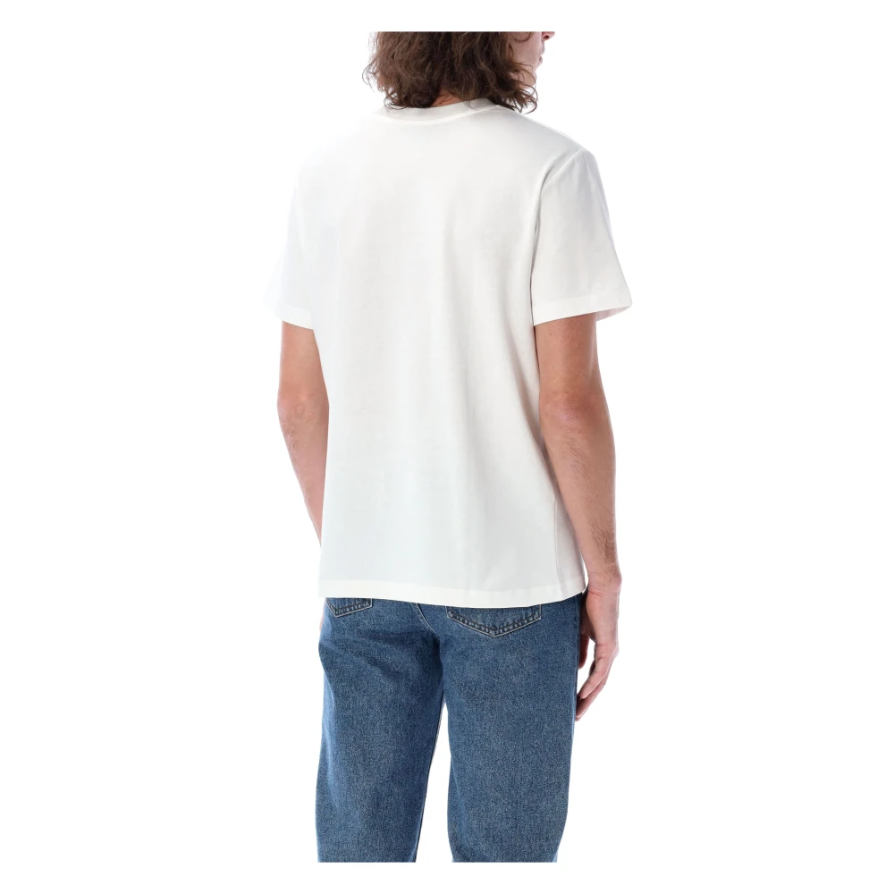 A.p.c. Auguste T-shirt White Heren