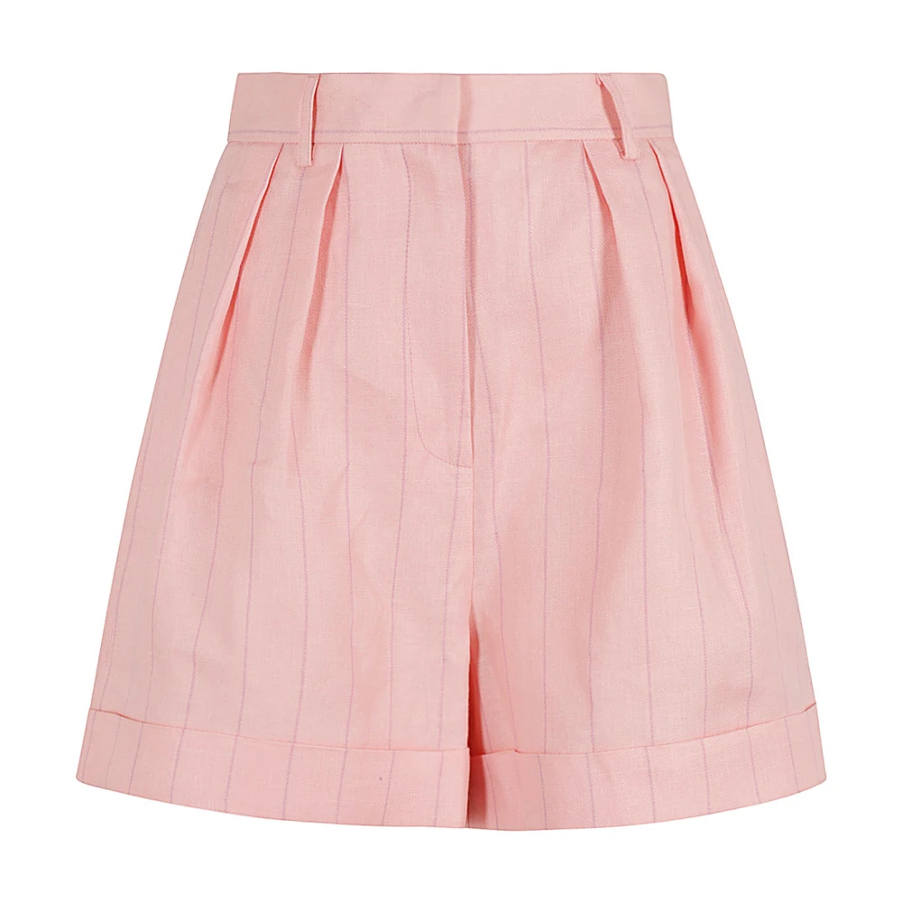 Andamane Hoge taille denim jeans Pink Dames