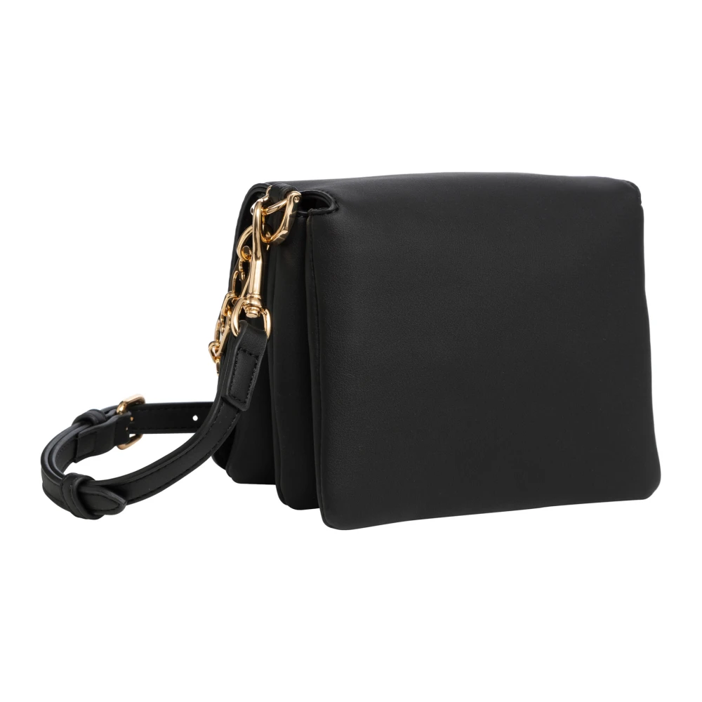 Love Moschino Handtas met Logo Black Dames