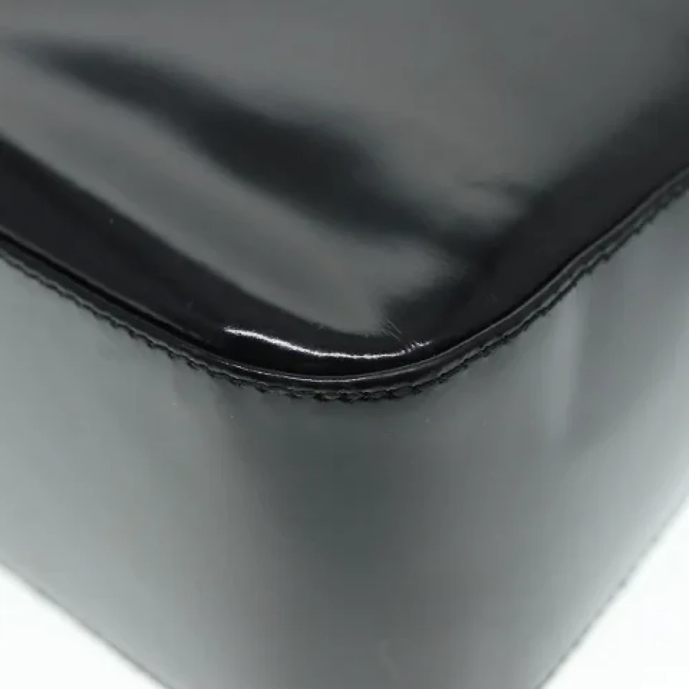 Salvatore Ferragamo Pre-owned Leather handbags Black Dames