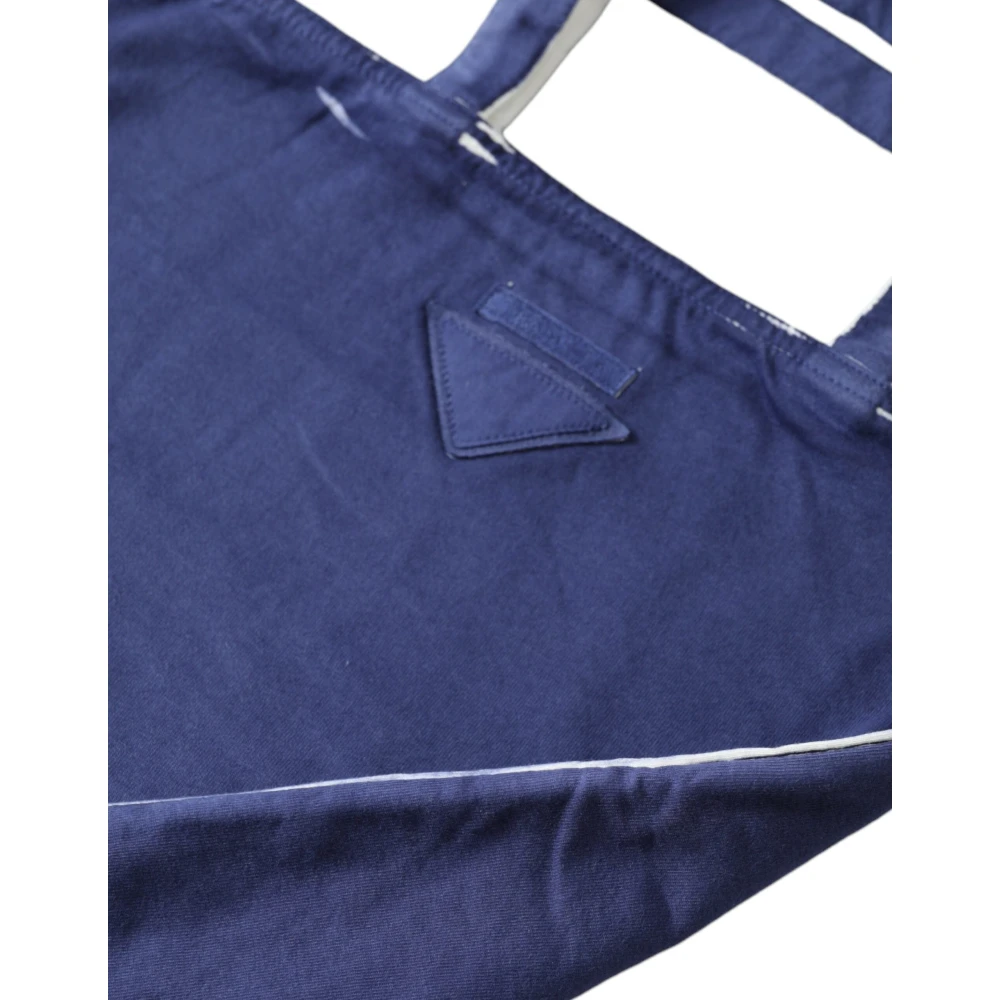 Prada Stijlvolle Blauwe Tote Tas voor Chique Uitjes Blue Dames