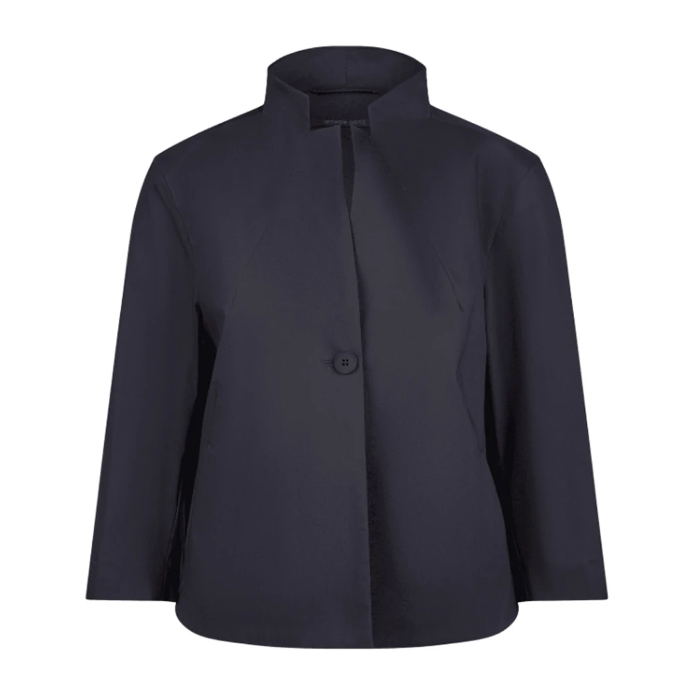 Annette Görtz Minimalistische Zwarte Benji Jas Black Dames