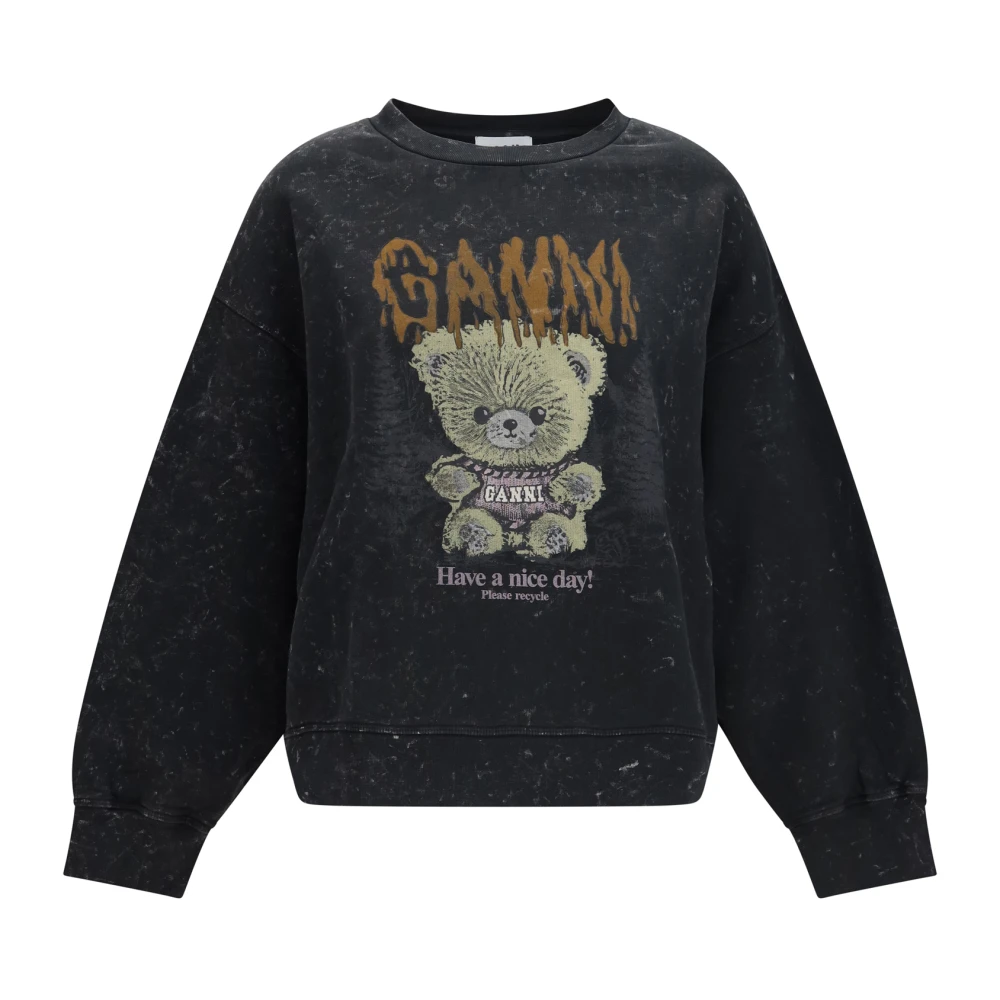 GANNI - Maglia grigia - Donna - Taglia S - Immagine 2