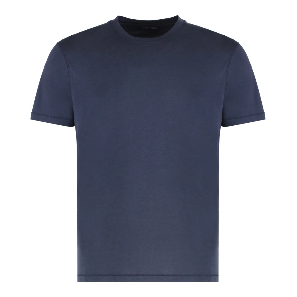 Tom Ford - Tops > T-Shirts - Blue - Tom Ford - Modalova