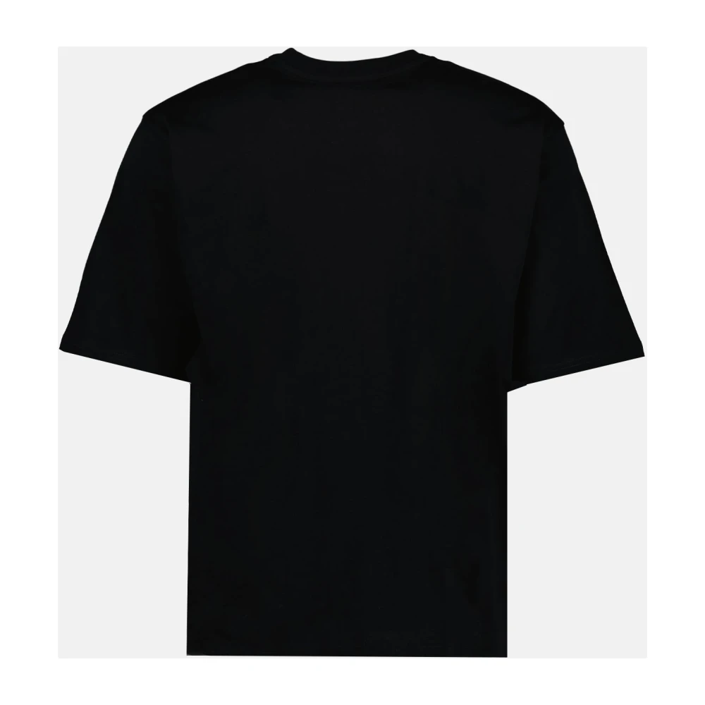 Moschino Zwart Katoen Regular Fit T-Shirt Black Heren