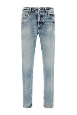 Vintage-effekt stretchdenimjeans