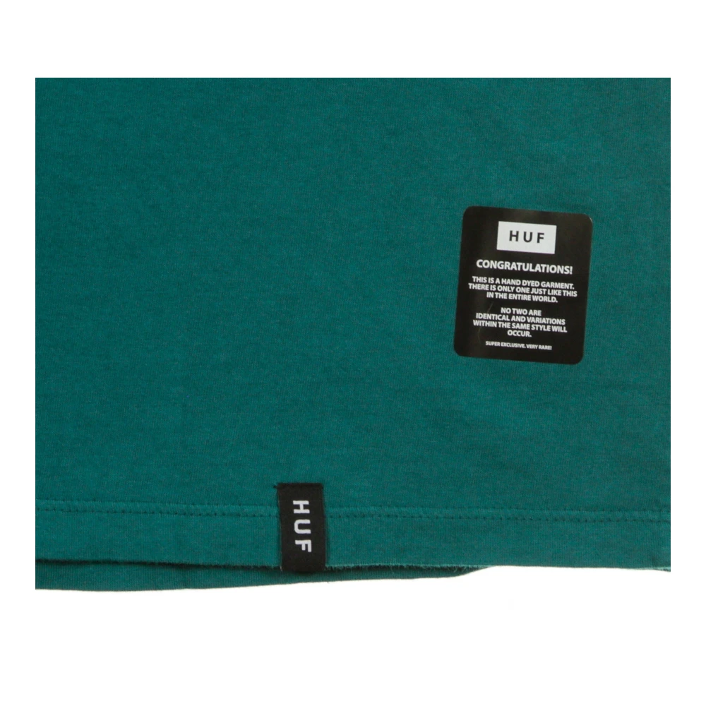 HUF Quetzal Green Streetwear T-Shirt Green Heren