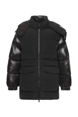 doudoune-noire-legere-nylon