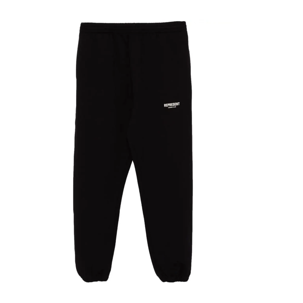Represent Men's Black Sweatpants, Xl, Casual Trousers