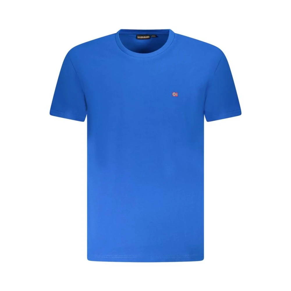Napapijri Uomo Blu T-Shirt Salis - Immagine 3