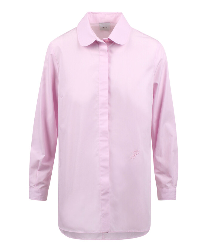 chemise-ajustee-en-popeline-de-coton