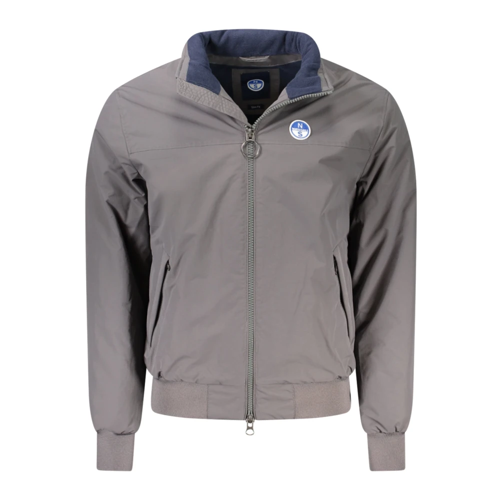 North Sails Grijze Polyamide Jas Gray Heren