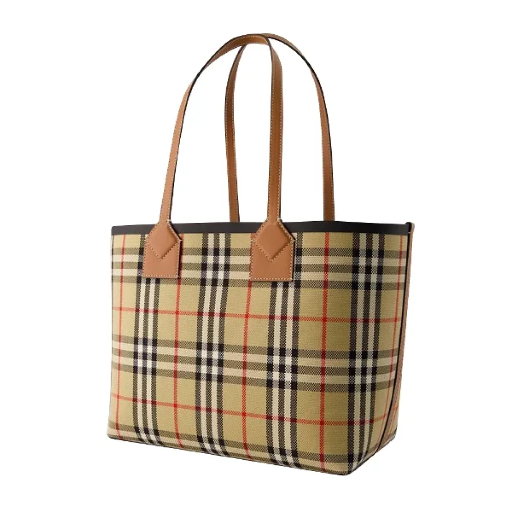 Burberry Vintage Pre-owned Cotton handbags Multicolor Dames