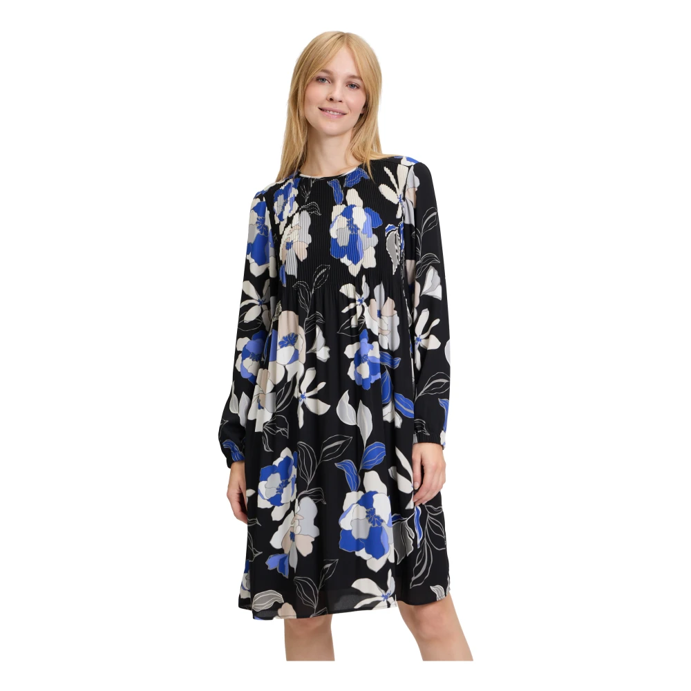 Betty Barclay Langarm Plooijurk Multicolor Dames