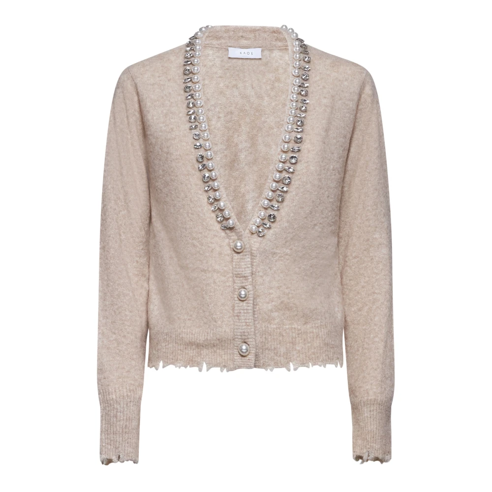 Kaos Stijlvolle Sweaters Collectie Beige Dames