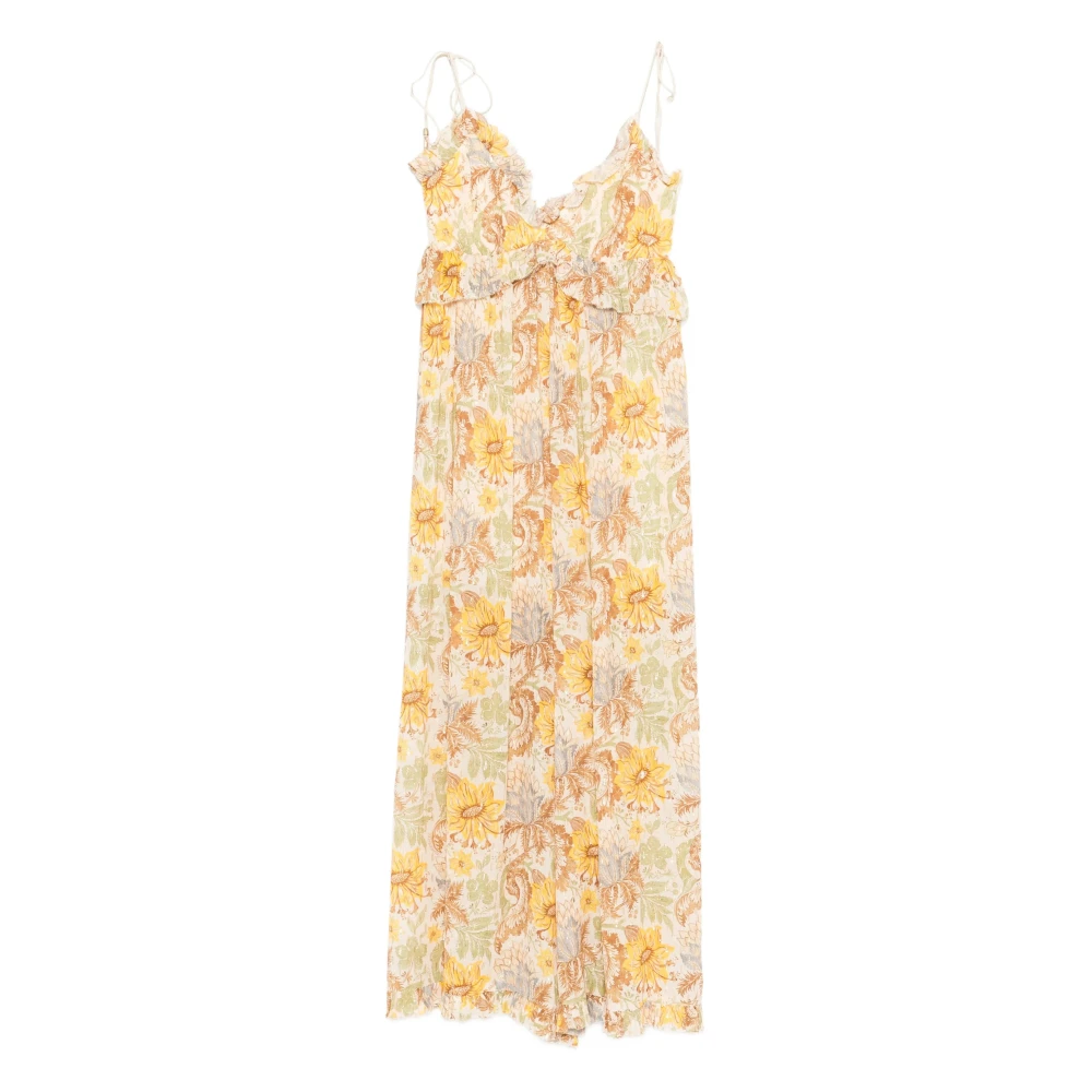 Zimmermann Women's Multicolor Maxi Dresses, M, Dresses Multicolour