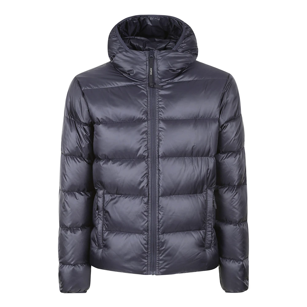 Aspesi Blauwe Stijlvolle Jassen Blue Heren