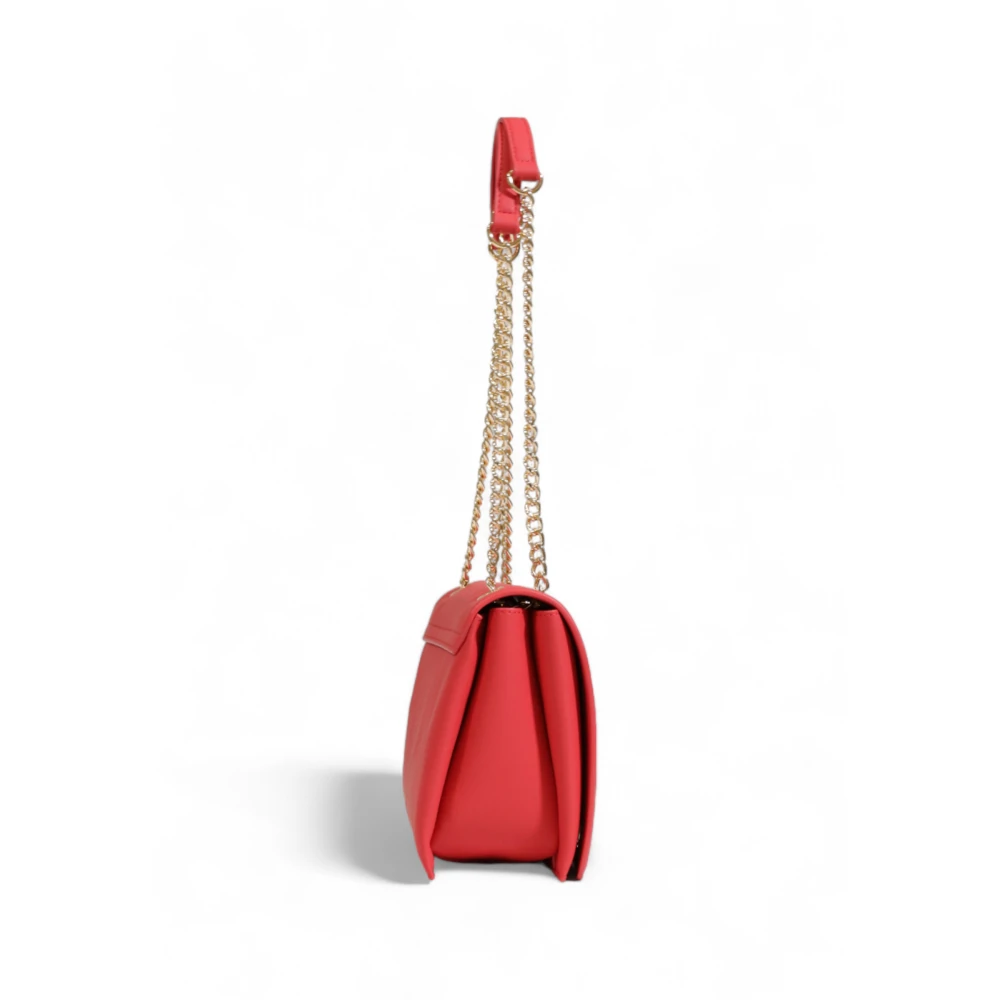 Love Moschino Rode Schoudertas van Kunstleer Red Dames