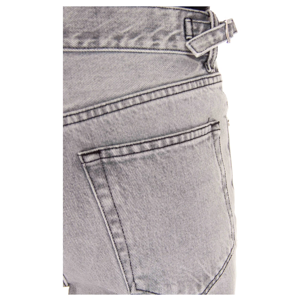 Haikure Lichtgrijze Over Fit Jeans Gray Heren