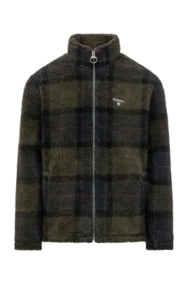 Tartan Fleece Zip Through