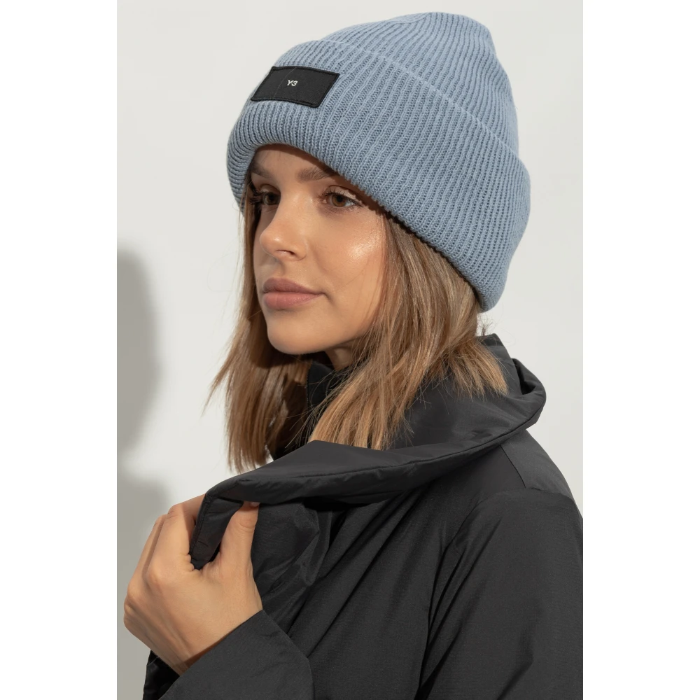 Y-3 Pet met logopatch Blue Unisex
