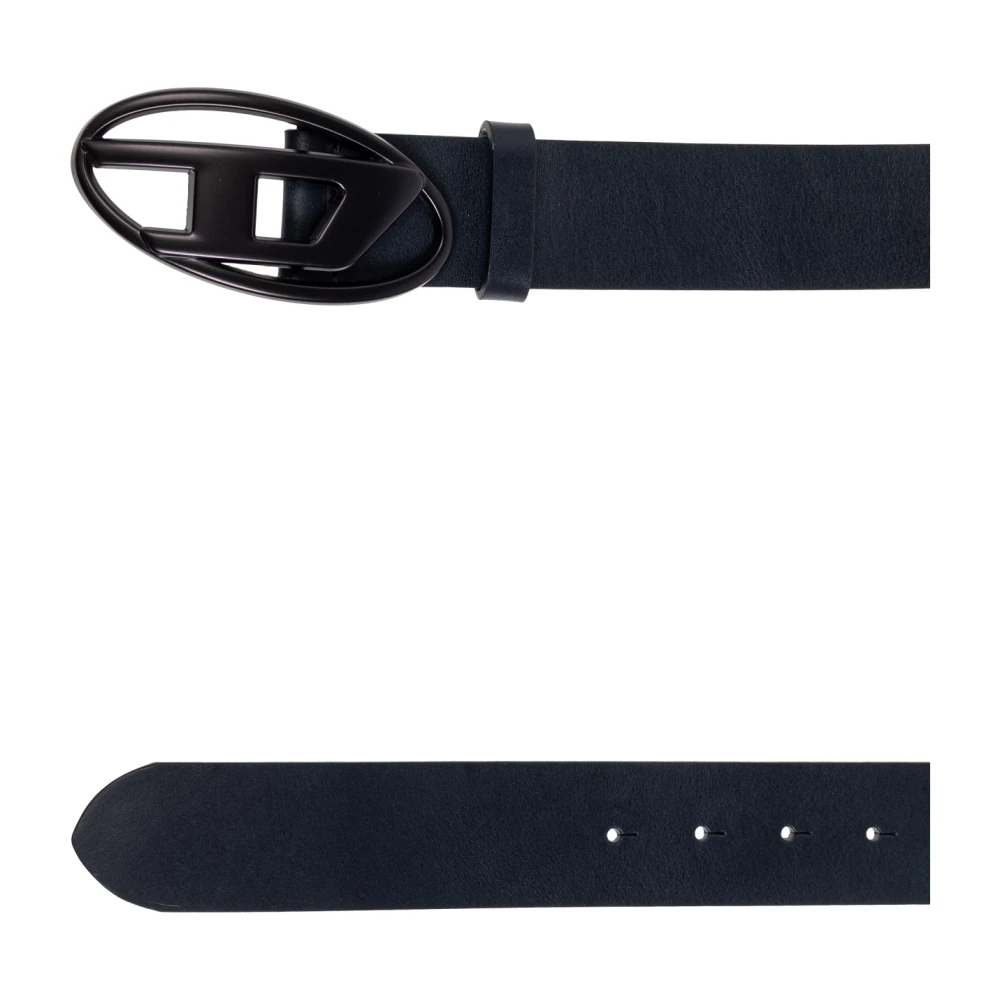 Diesel Riem Ovaal D Logo B Blue Dames