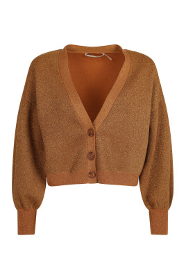 cropped-length-cardigan