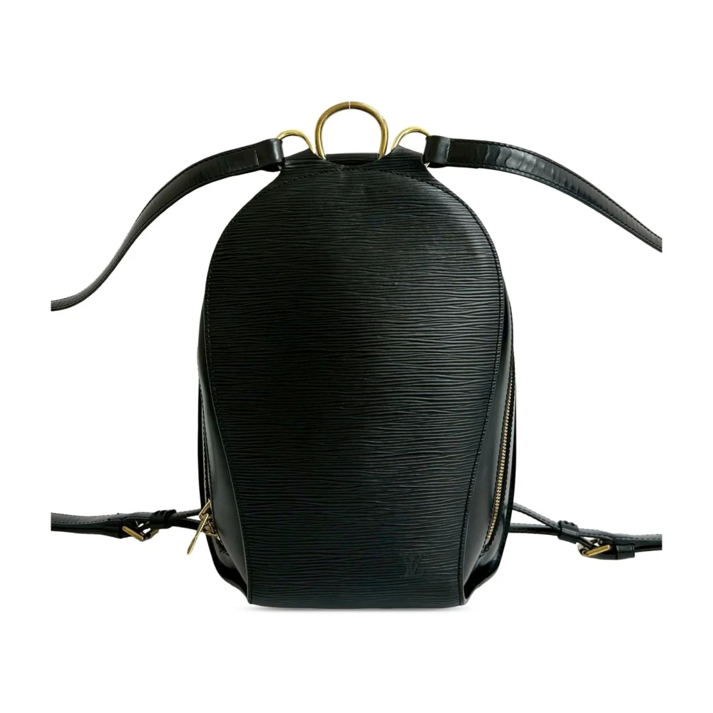 Louis Vuitton Vintage Women's Black Pre-Owned Convertible Backpack