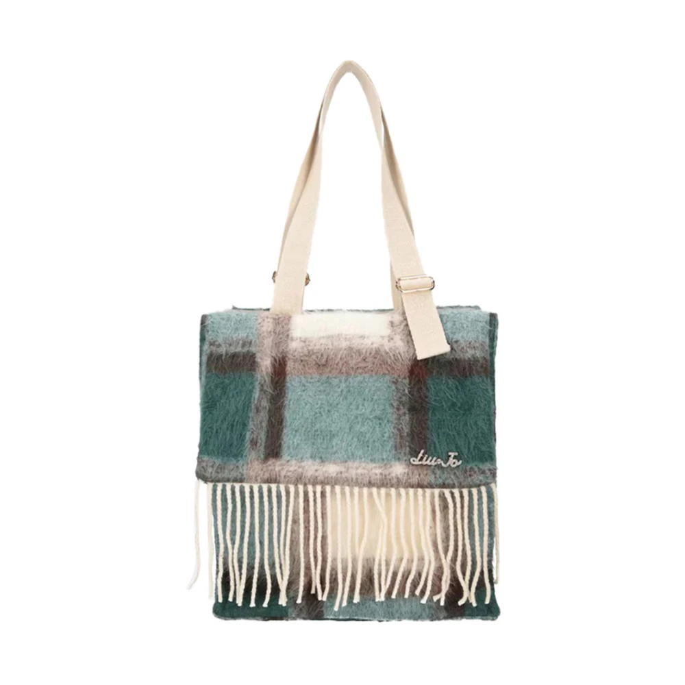 Liu Jo Groene Zachte Shopper Tas Green Dames