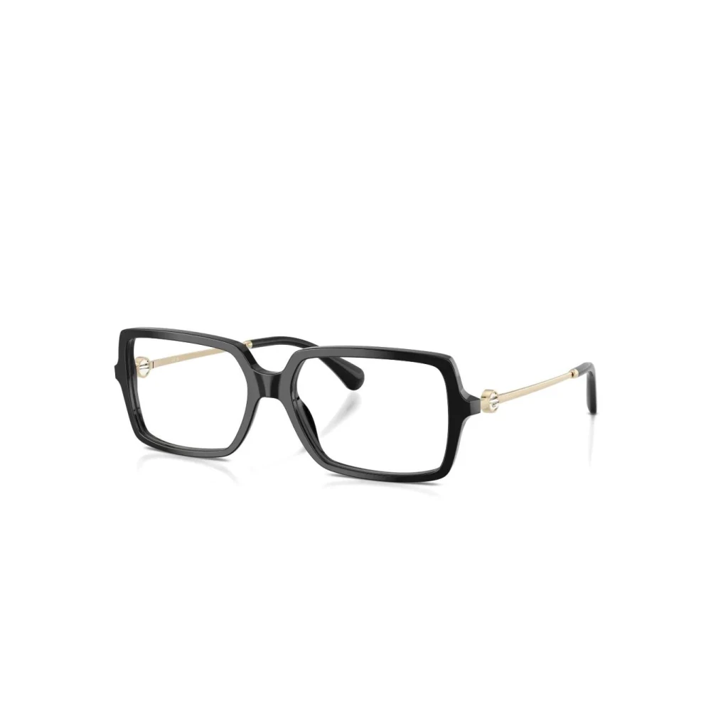 Chanel Women's Black Glasses, 53 Mm, Rectangle Eyeglasses