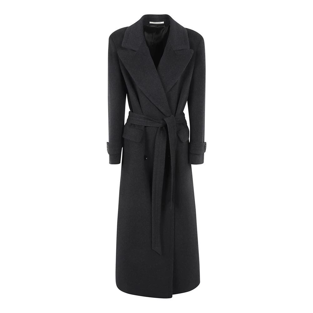 Tagliatore Dameskleding Jassen Grijs Aw24 Black Dames