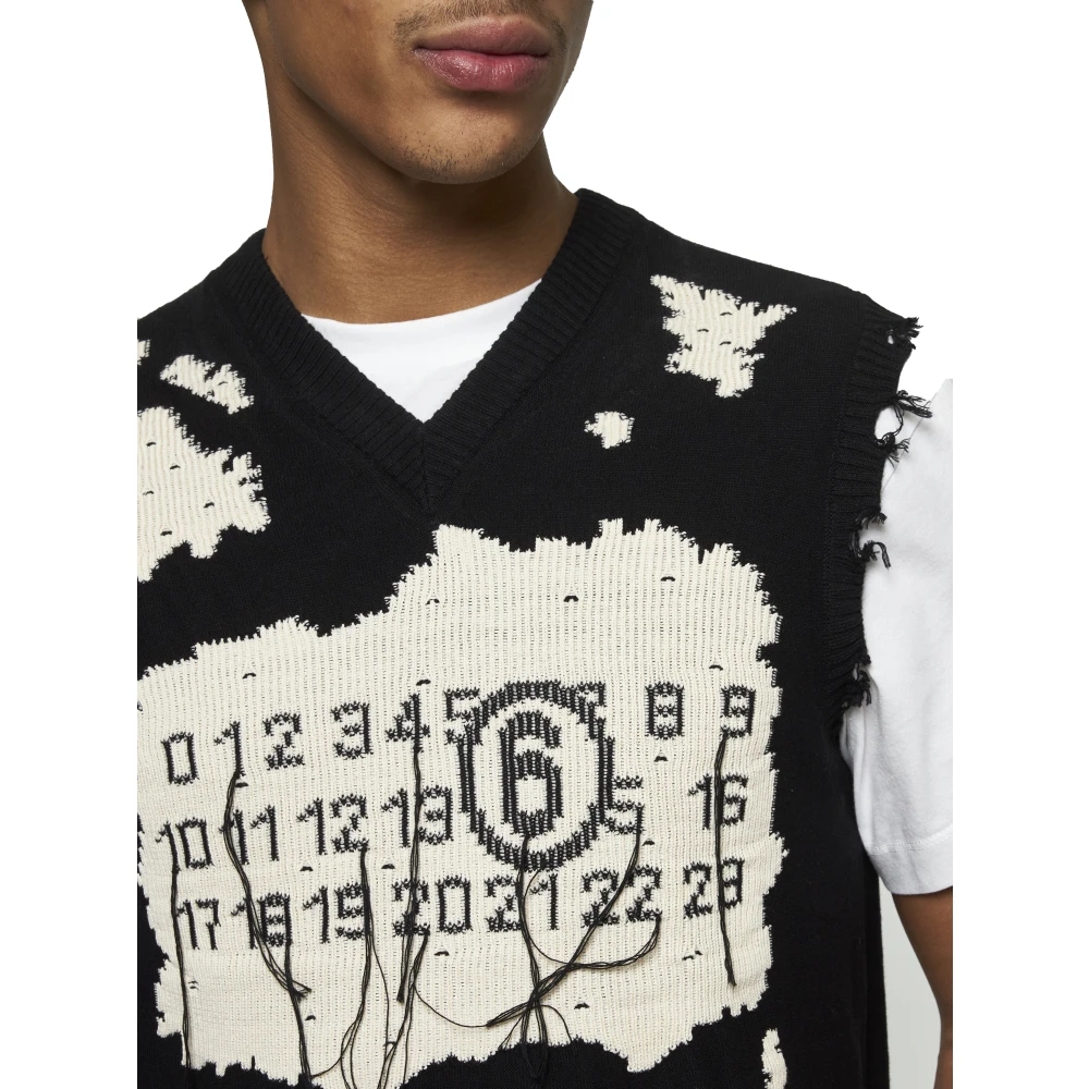 MM6 Maison Margiela Zwarte Jassen voor Stijlvolle Look Black Heren