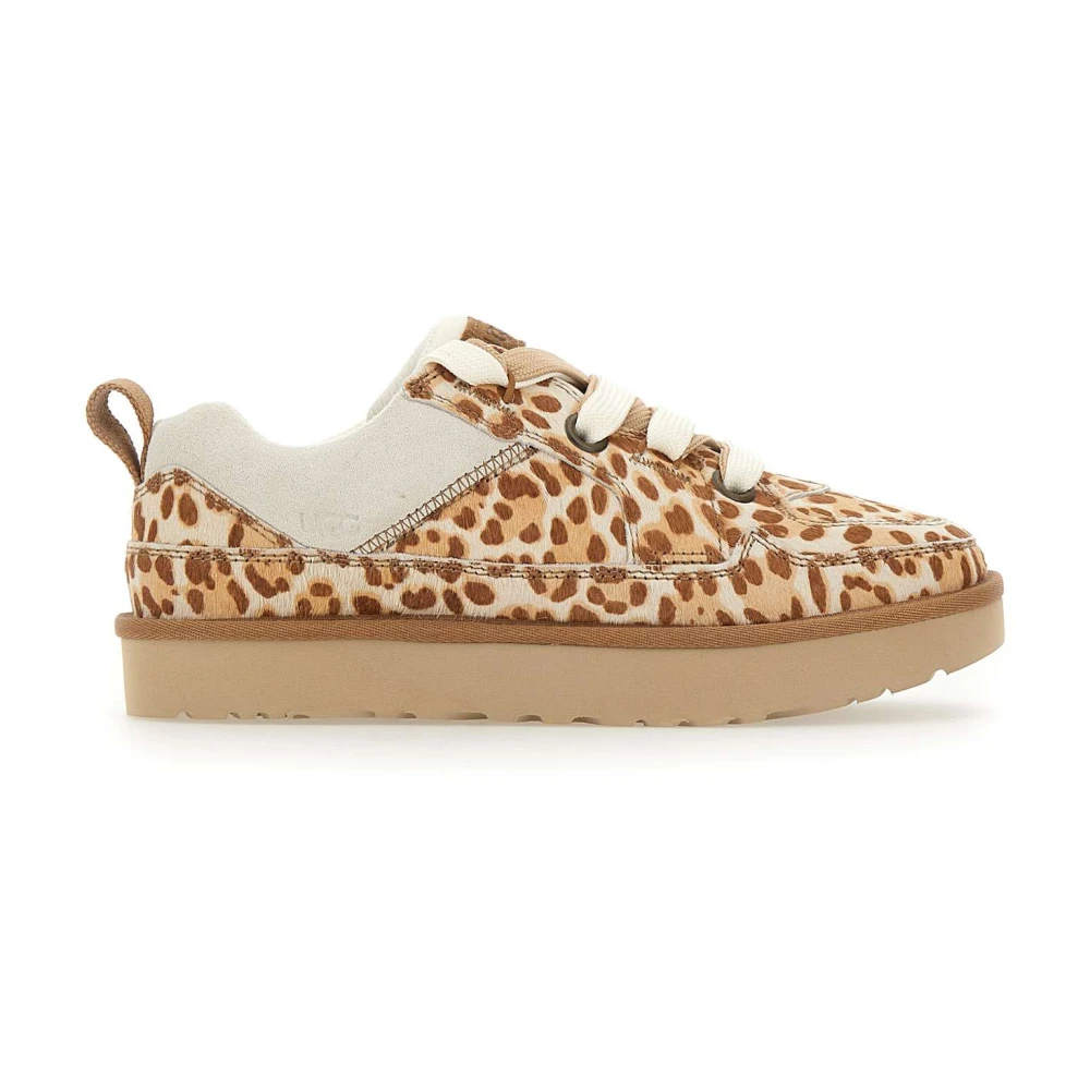 Ugg Women's Lowmel Lowmel Low-Top Trainers - Leopard - Size 7 (40) - Image 6