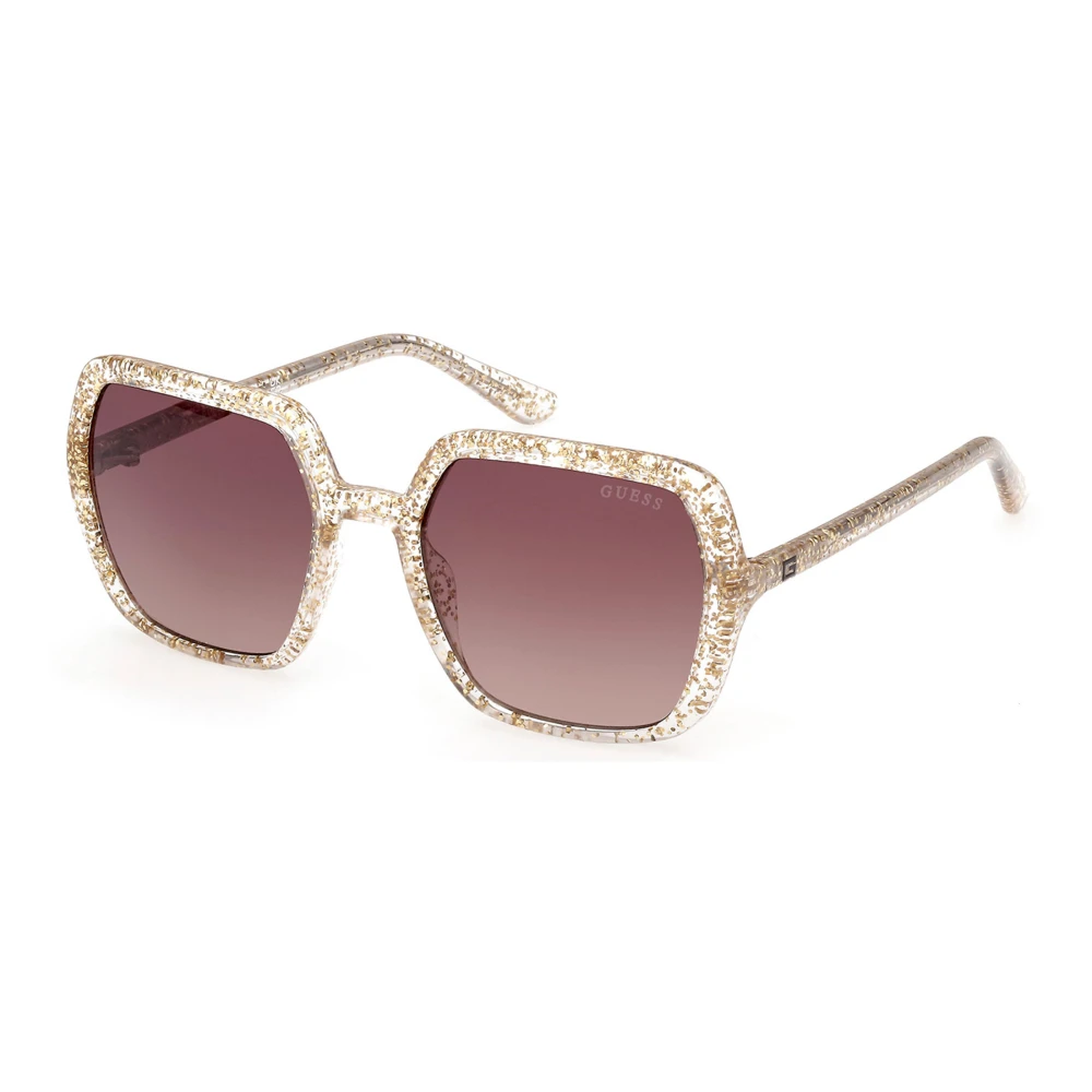 Guess Junior Solglasögon Kristall Guld/Brun Skugga Pink, Unisex